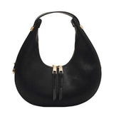 Vintage Leather Tote Bag Soft Women's Handbag Travel Shoulder Armpit Bag