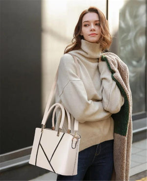 Set of 3 Women's Handbags - Stylish Bag Collection