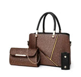 Set of 3 Women's Handbags - Stylish Bag Collection