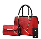 Set of 3 Women's Handbags - Stylish Bag Collection