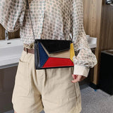 Autumn Frosted Shoulder Bag Crossbody Handbag Square Purse