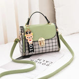 PU High Hot Girls Diagonal Bag Matching Casual Small Square Bags