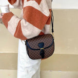 Vintage PU Leather Women Bag Shoulder Handbags And Purse