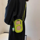 Small Bubble Shoulder Bag Mini Handbag Hollow Phone Bag