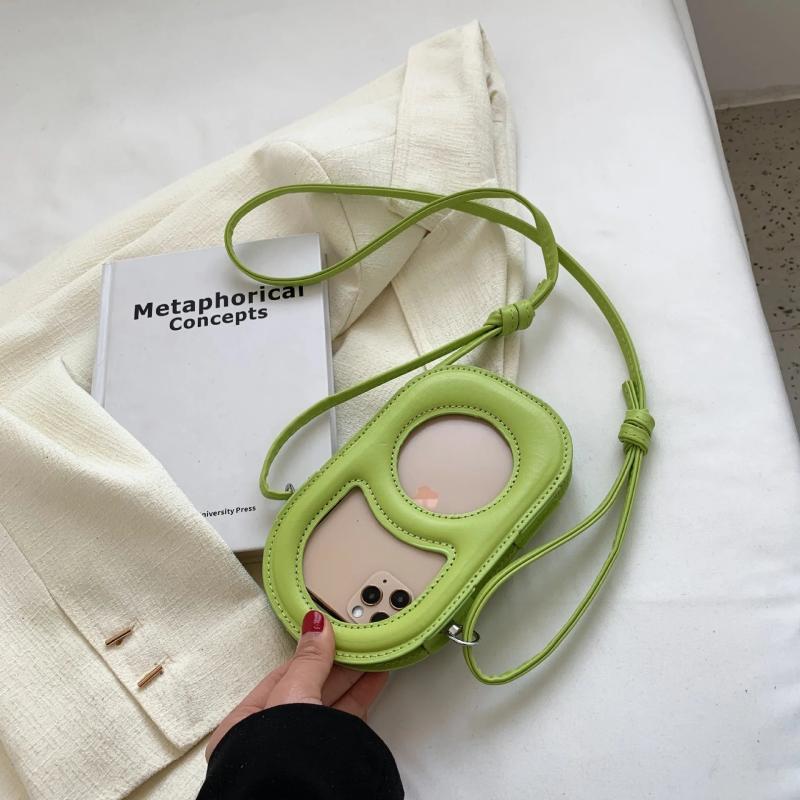 Small Bubble Shoulder Bag Mini Handbag Hollow Phone Bag