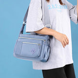 Nylon Crossbody Shoulder Bag for Women Waterproof Daily Shopping Travel