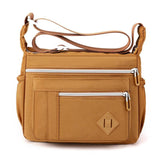 Nylon Crossbody Shoulder Bag for Women Waterproof Daily Shopping Travel
