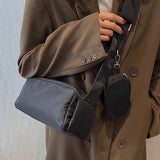 Canvas Gym Crossbody Bag Unisex Nylon Handbags Large Yoga Exercise Bag