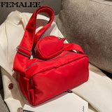 Canvas Gym Crossbody Bag Unisex Nylon Handbags Large Yoga Exercise Bag