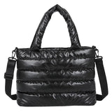 Embroidered Space Cotton Messenger Bag Women's One Shoulder Handbag
