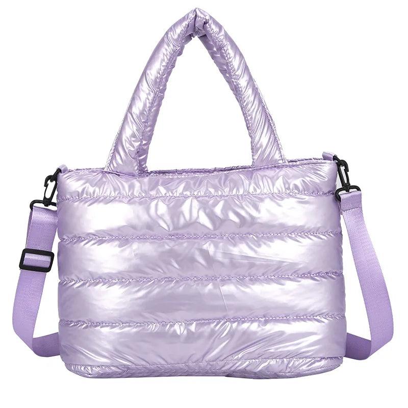 Embroidered Space Cotton Messenger Bag Women's One Shoulder Handbag