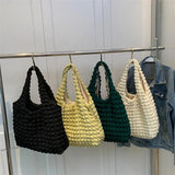 Women's Winter Tote Bag Large Capacity Shoulder Shopper Handbag