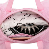 Girls Ballet Lace Bag Dance Gymnastic Handbag Large Capacity Tote