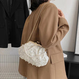 Beaded Frame Evening Clutch Bag Women's Handbag Small Tote