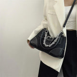 Y2k Tote Purse Handbags Vintage Sweet Girls Canvas Underarm Bag