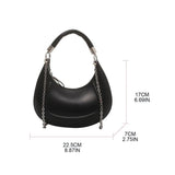 Stylish Vintage Shoulder Bag with Chain Strap for Women