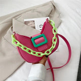 Candy Women's Shoulder Messenger Bag Chain Handbag Crossbody Bag