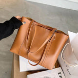 Vintage Shoulder Bag Large Capacity Tote Purse