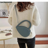 Crocodile Pattern Texture Handbag Women's Messenger Bag