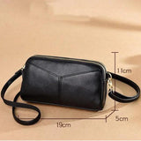 100% Leather Women Shoulder bags Cowhide Women Handbags High Female Wallet Women