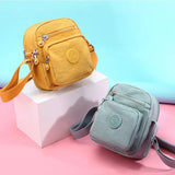Nylon Waterproof Women Shoulder Bag Crossbody Handbag