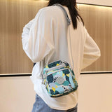 Nylon Waterproof Women Shoulder Bag Crossbody Handbag