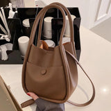 Pu Leather Tote Handbag For Women Ladies Crossbody Shoulder Bag