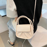 Mini Square Bag PU Leather Women's Handbag Shoulder Messenger Bags