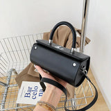 Vintage Crossbody Bag for Women Leather Shoulder Tote Handbag