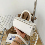 Vintage Crossbody Bag for Women Leather Shoulder Tote Handbag
