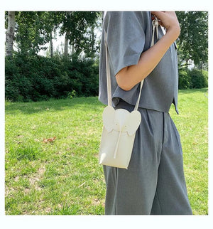 Leisure Elephant Small Square Mobile Phone Bag Mini One-shoulder Messenger Femal