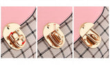 Women School Litter Bear PU Leather Waterproof Handbag Women's Shoulder Bag