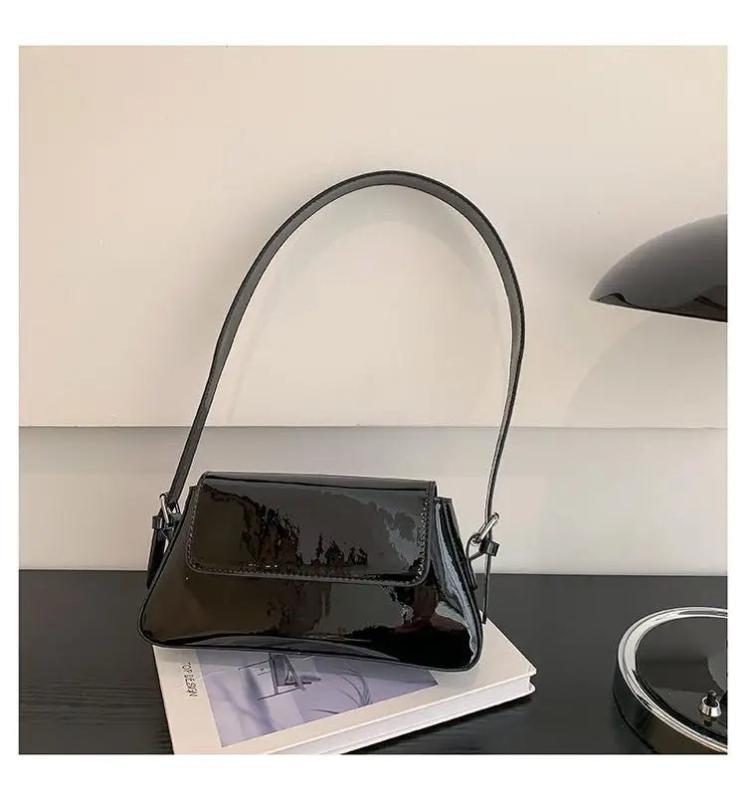 Silver Laser Women Armpit Bag Shoulder Bags