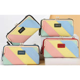 Candy Crossbody Bags Women Wallet Bag Ladies Patchwork Phone Holder