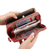 Candy Crossbody Bags Women Wallet Bag Ladies Patchwork Phone Holder