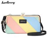 Candy Crossbody Bags Women Wallet Bag Ladies Patchwork Phone Holder