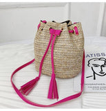 Small Straw Bag Handbags Women Summer Rattan Beach Bohemia Handbag