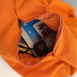 Lazy Wind Canvas Bag Japanese Retro Minimalist Shoulder Messenger Handbag