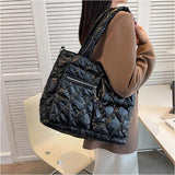 Winter Nylon Crossbody Bag Shoulder Bag Totes