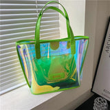 PVC Laser Shoulder Bag for Women