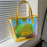 PVC Laser Shoulder Bag for Women
