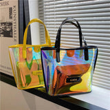 PVC Laser Shoulder Bag for Women
