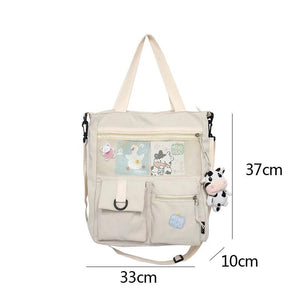 Fashionable Large Capacity Girl Shoulder Bag Waterproof Handbag