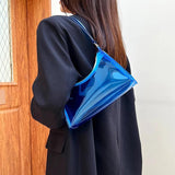 Clear PVC Shoulder Bag for Women, Summer Handbag
