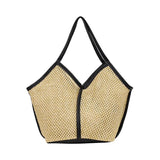 Knitting Shoulder Bag Women Purse Handbag Tote Bag