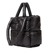 Quilted Women Shoulder Bags Large Tote Padded Handbags