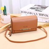 Small Leather Shoulder Bag Women Summer Style Handbags Cellphone Purses