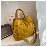 Large Capacity Women's Shopping Bag Nylon Shoulder Crossbody Bags