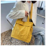 Large Capacity Women's Shopping Bag Nylon Shoulder Crossbody Bags