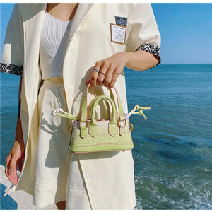 Stone Pattern Solid Personalized Ins Net Red Handheld Crossbody Small Square Bag